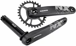 SRAM NX Eagle Fat Bike 4" DUB Crankarm DM X-SYNC 30 Tanden 12-speed, Zwart -Goedkope Mountainbikes Winkel sram nx eagle fat bike 4 dub kurbel dm x sync 30 zaehne 12 fach black 4